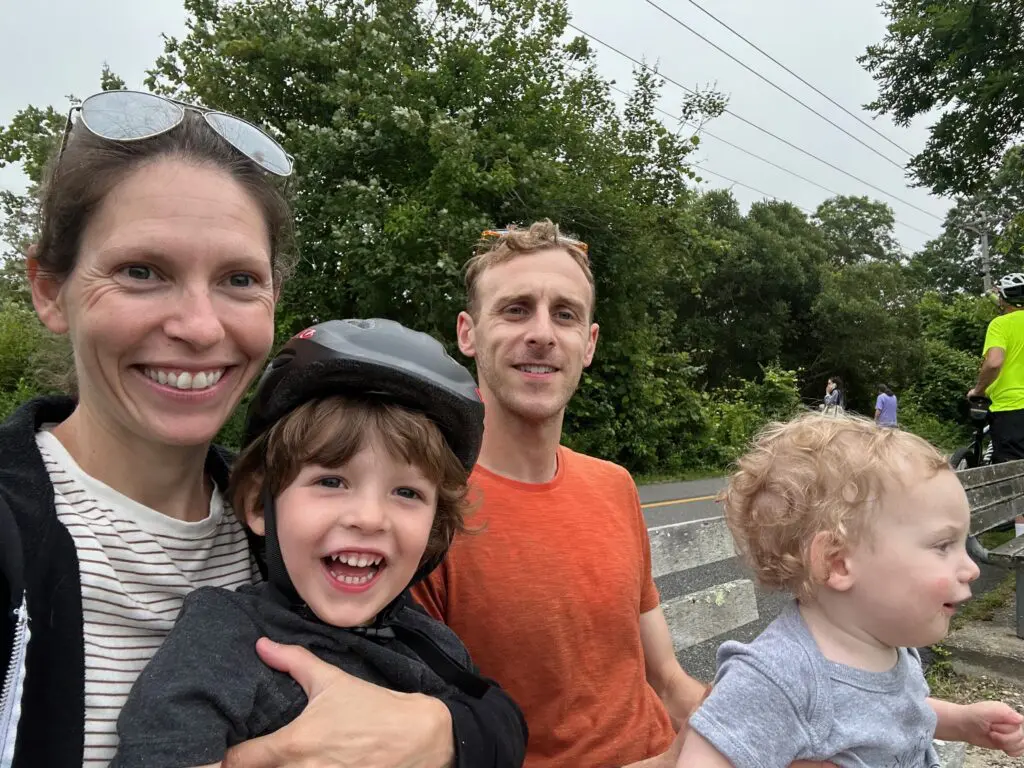 Things to do with little kids in Falmouth, MA - shining sea bike path