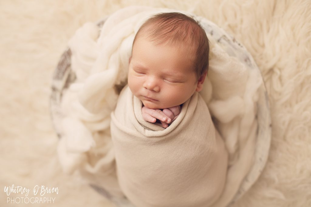 Awake newborn photos – Newton baby photos