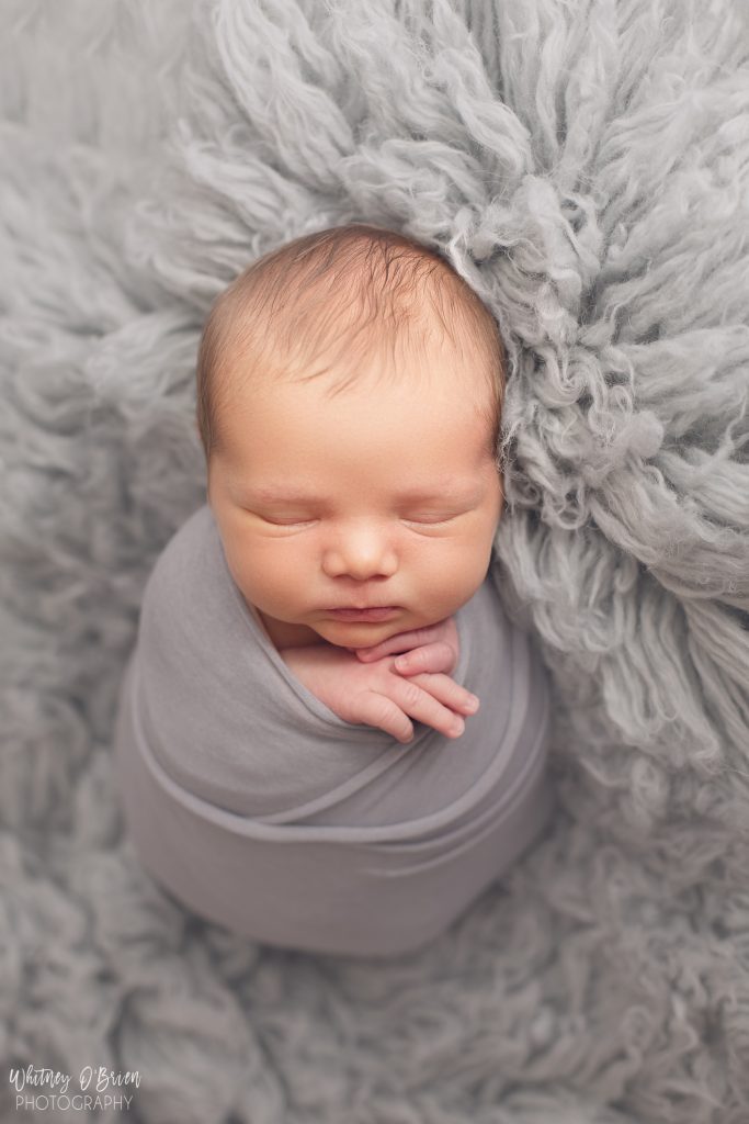 Awake newborn photos – Newton baby photos