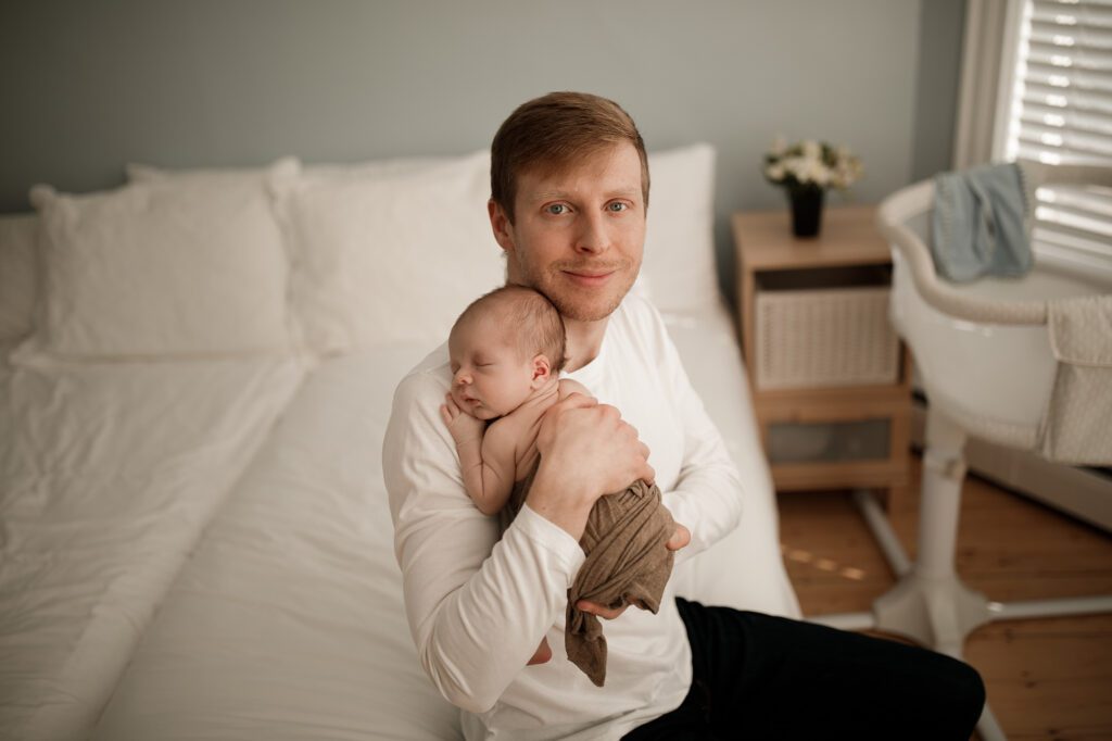 in-home newborn or family photo session