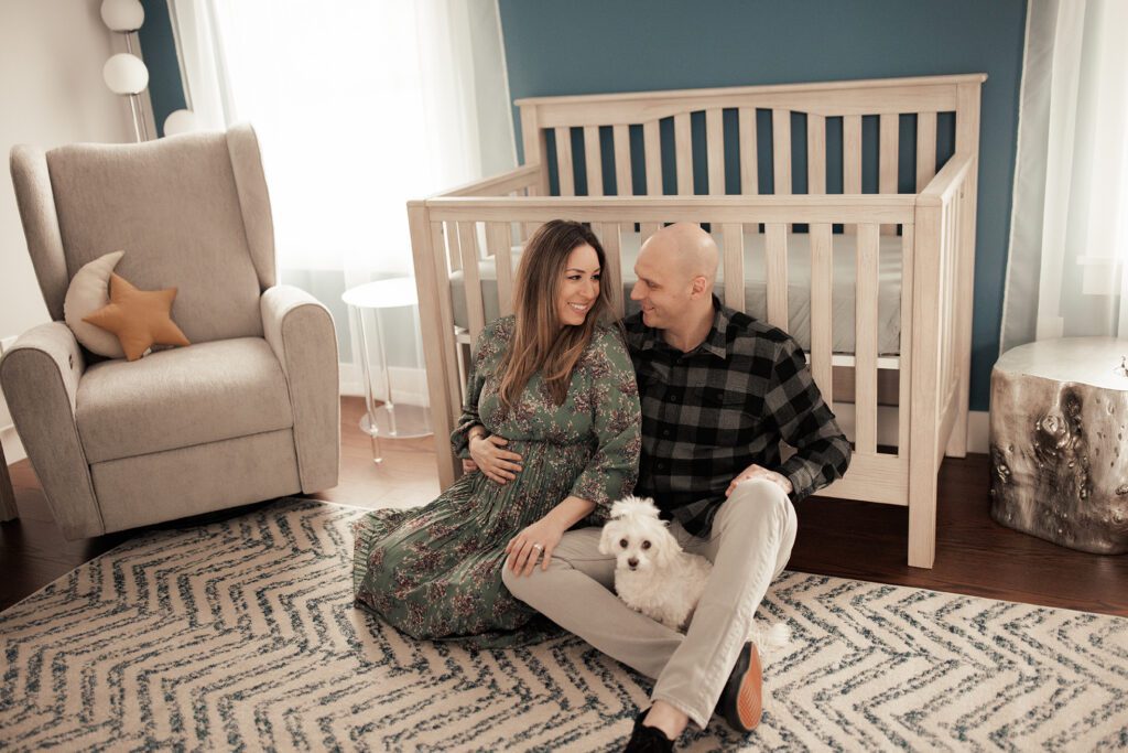 in-home newborn or family photo session