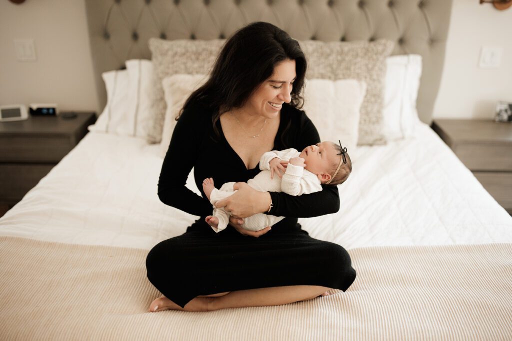 in-home newborn or family photo session