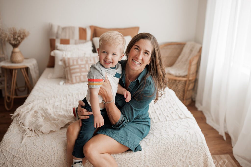 Boston family photos in studio