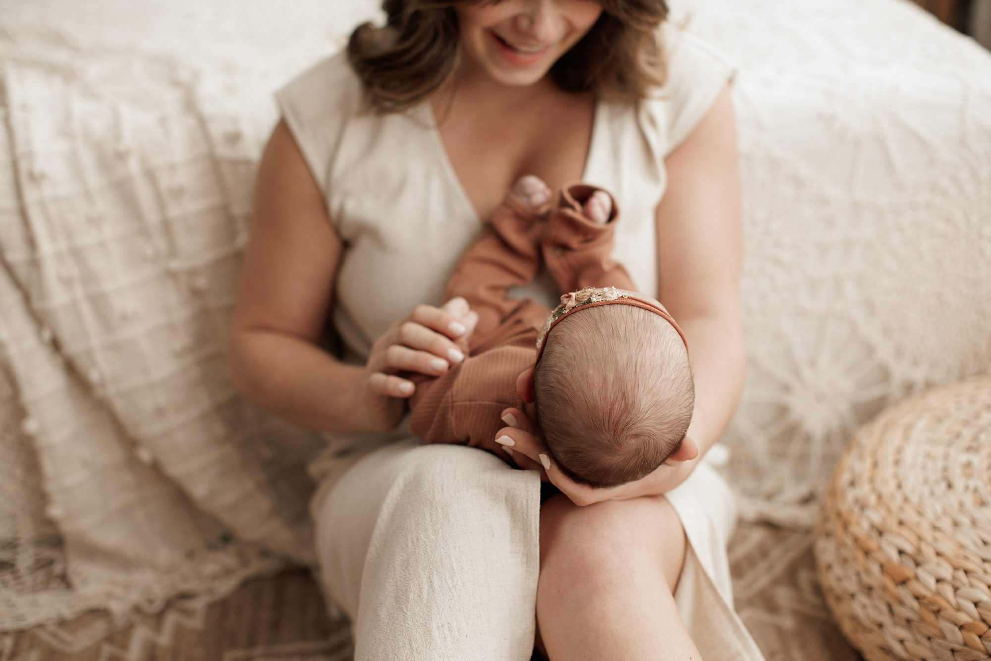 Favorite Newborn Photography Poses - baby in lap