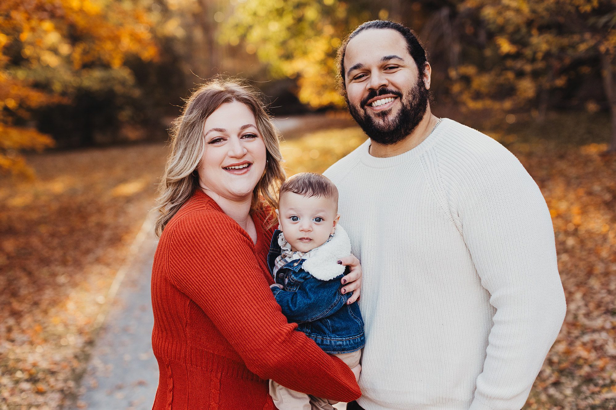 Annual Family Photos Boston Photographer - looking at the camera smiling