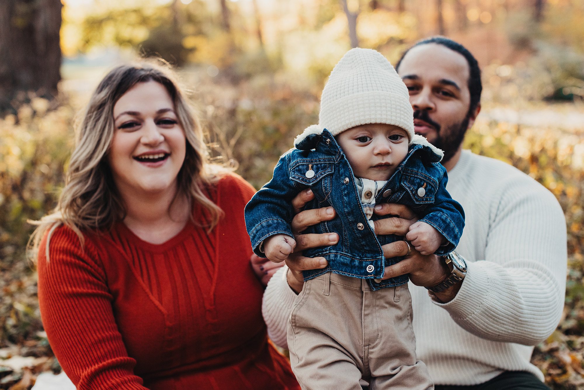 Annual Family Photos Boston Photographer - holding up baby boy