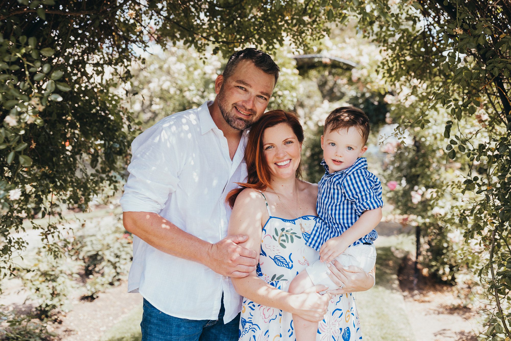Maternity Photos at the Kelleher Rose Garden in the Fens