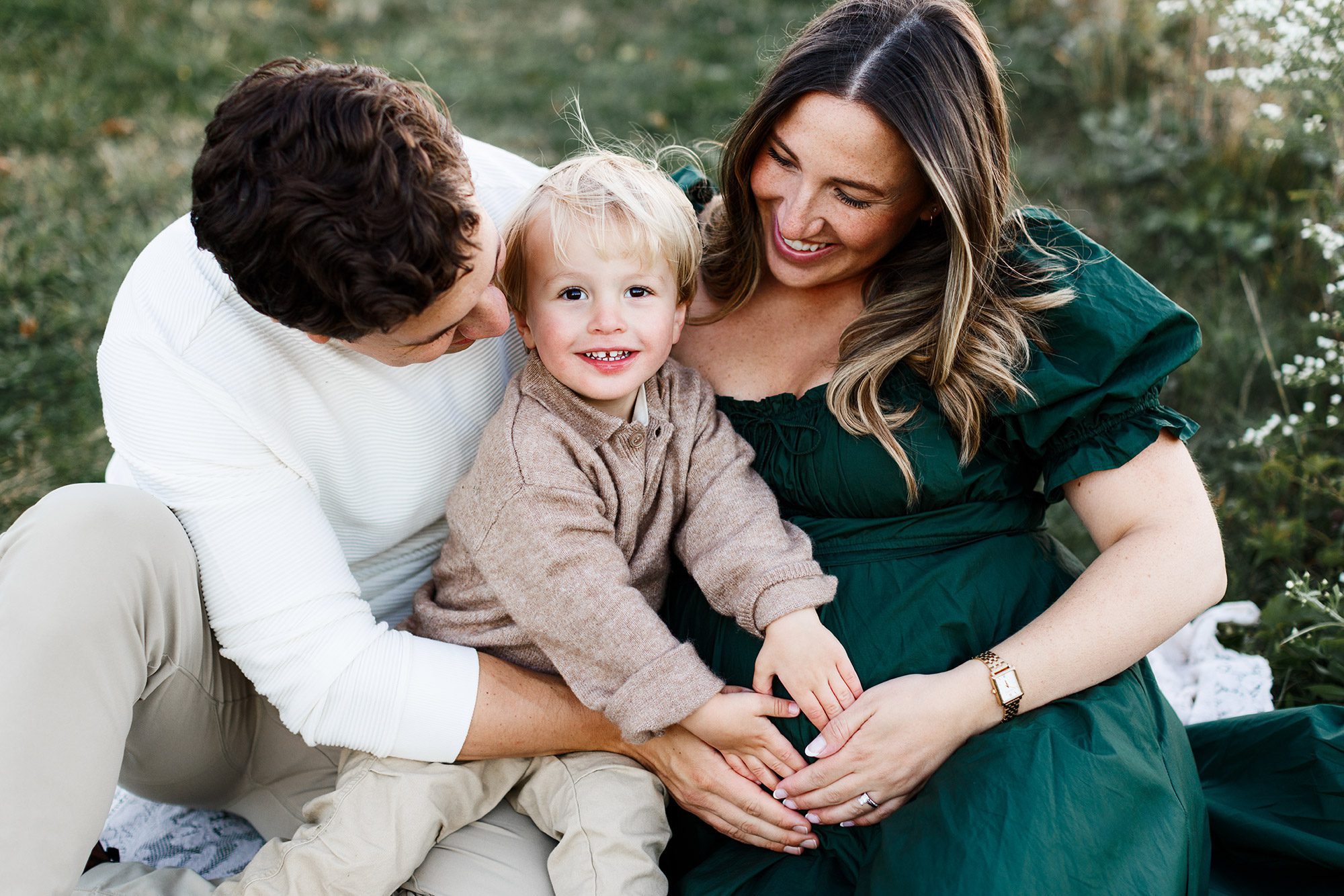 Maternity Photos with a Toddler: Embrace the Chaos and Treat It Like a Family Session