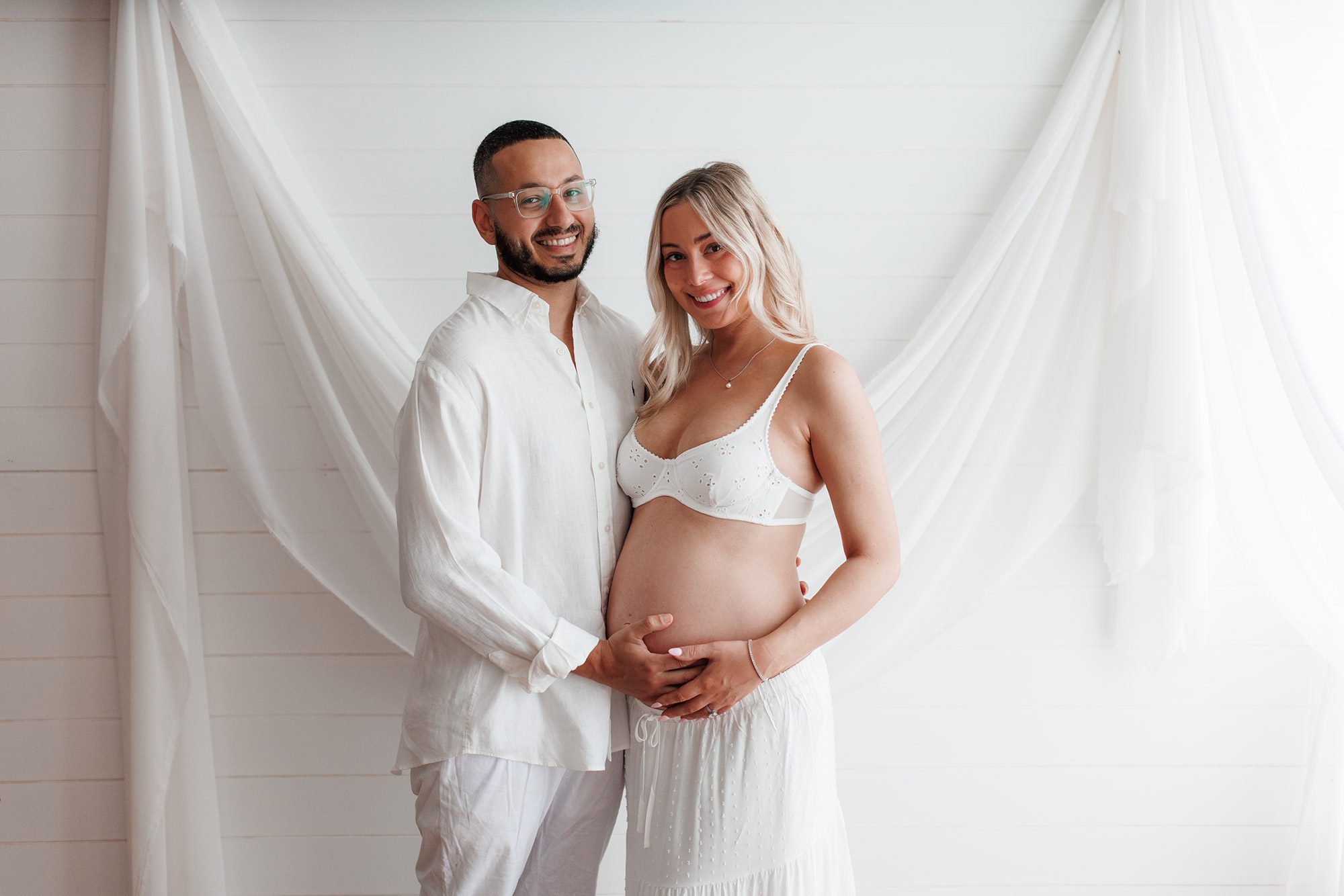 Indoor Winter Boston Maternity Photos: Why a Studio Session Is THE Choice for Your Winter Due Date