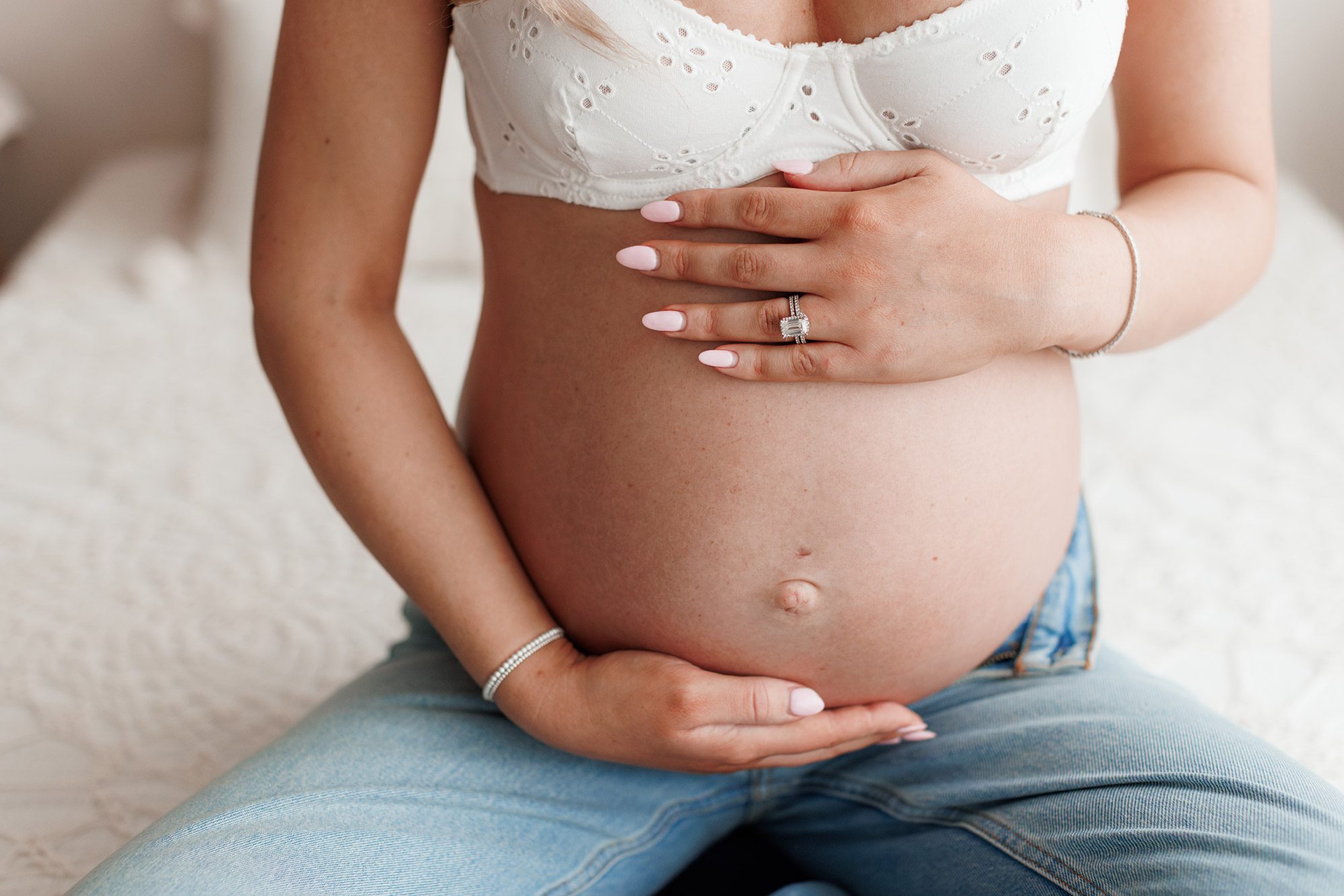 Indoor Winter Boston Maternity Photos: Why a Studio Session Is THE Choice for Your Winter Due Date