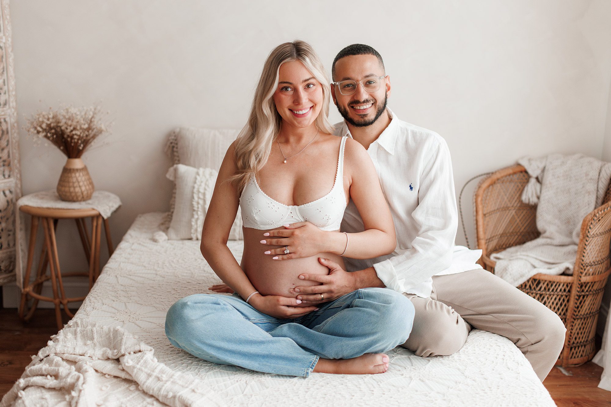 Indoor Winter Boston Maternity Photos: Why a Studio Session Is THE Choice for Your Winter Due Date