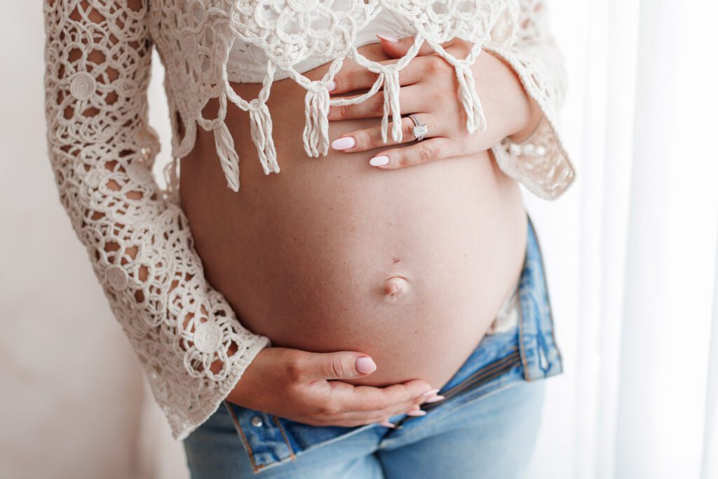 Indoor Winter Boston Maternity Photos: Why a Studio Session Is THE Choice for Your Winter Due Date
